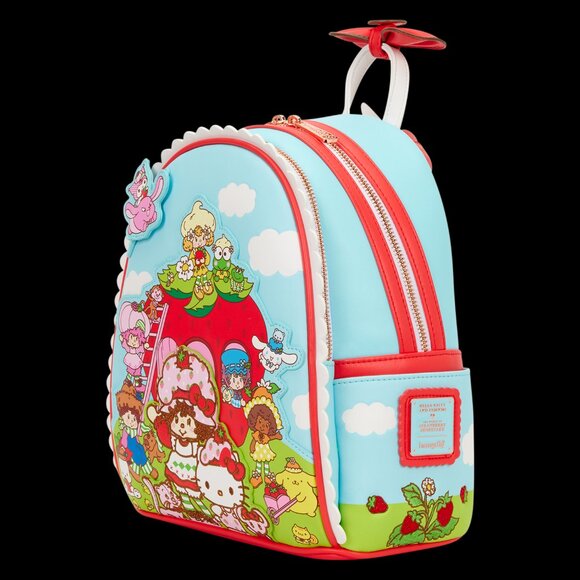 Loungefly Sanrio Hello Kitty & Friends x Strawberry Shortcake Scented Backpack - Picture 5 of 5